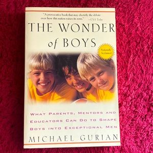BOGO 2 x $10 NWT “The Wonder of Boys” Book by Michael Gurian